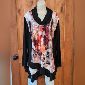 Michael Tyler Canada Multicolor Women's Tunic Top‎